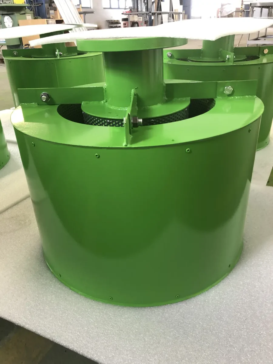 Green blow-off and start-up silencer in a custom industrial design